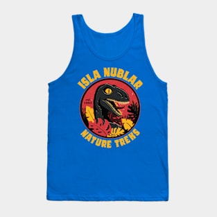 Isla Nublar Nature Treks Dinosaur Tank Top